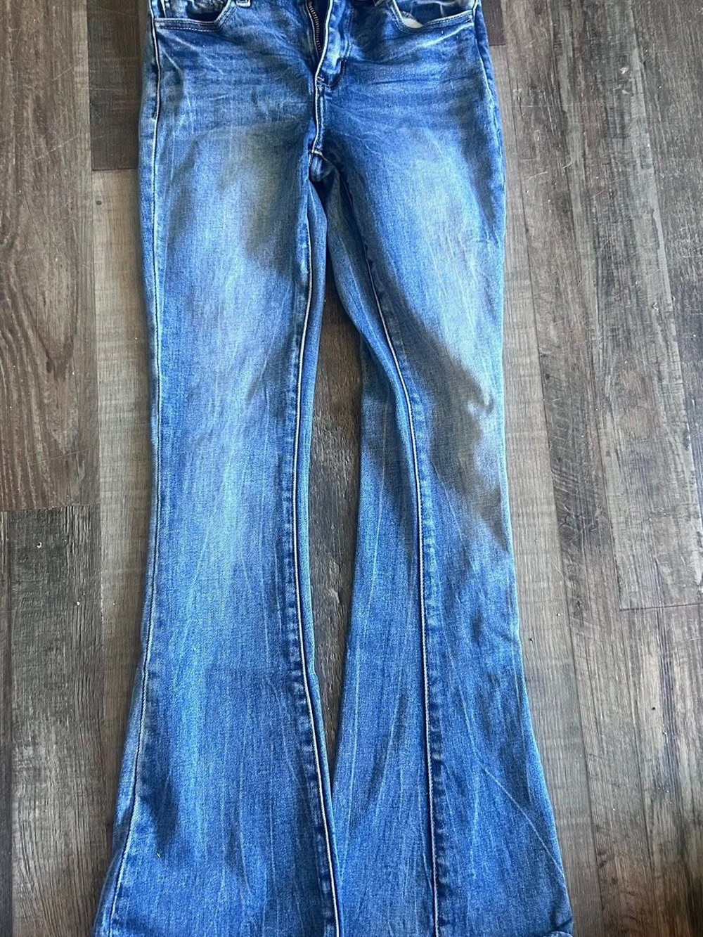Classic Girl’s Blue Flared Jeans